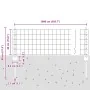 Conjunto de valla de jardín Set de 2 Galvanizado Acero galvanizado | Foro24.es | Tu tienda online para hogar, jardín y más Foro24.es