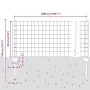 Juego de Cercas para Jardín Set de 2 Acero Galvanizado 10 x 0.6 m | Foro24.es | Tu tienda online para hogar, jardín y más Foro24.es