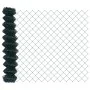 Cerca de Cadena con 10 Postes U Verde 1.4x10 m Acero | Foro24.es | Tu tienda online para hogar, jardín y más Foro24.es