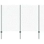 Cerca de Cadena de Eslinga con 10 Postes U Verde 1.5x10 m Acero | Foro24.es | Tu tienda online para hogar, jardín y más Foro24.es