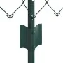Juego de Cerca de Malla de Cadena Set de 2 Verde Acero Galvanizado | Foro24.es | Tu tienda online para hogar, jardín y más Foro24.es