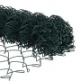 Juego de Cerca de Malla de Cadena Set de 2 Verde Acero Galvanizado | Foro24.es | Tu tienda online para hogar, jardín y más Foro24.es