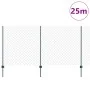 Cerca de Cadena con 22 Postes en U Verde 1.2x25 m Acero by , fence posts - Ref: Foro24-3336253, Price: 205,91 €, Discount: %