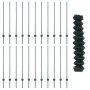 Cerca de Cadena con 22 Postes en U Verde 1.2x25 m Acero by , fence posts - Ref: Foro24-3336253, Price: 205,91 €, Discount: %