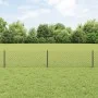 Cerca de eslabones de cadena con 10 postes en U gris 0.4x10 m acero | Foro24.es | Tu tienda online para hogar, jardín y más Foro24.es