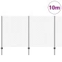 Cerca de Eslabones de Cadena con 20 Postes Gris 1.4x10 m Acero by , fence posts - Ref: Foro24-3336262, Price: 134,43 €, Disco...