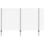 Cerca de Eslabones de Cadena con 20 Postes Gris 1.4x10 m Acero by , fence posts - Ref: Foro24-3336262, Price: 134,43 €, Disco...