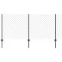 Cerca de Eslabones de Cadena con 20 postes en U Gris 1x10 m Acero by , fence posts - Ref: Foro24-3336268, Price: 99,30 €, Dis...