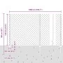 Cerca de Eslabones de Cadena con 20 Postes en U Gris 1.2x10 m Acero by , fence posts - Ref: Foro24-3336269, Price: 112,02 €, ...