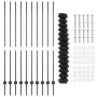 Cerca de Eslabones de Cadena con 20 Poste U Gris 1.5x10 m Acero by , fence posts - Ref: Foro24-3336271, Price: 131,35 €, Disc...