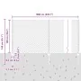 Cerca de Malla con 20 U Postes Plateados 1x10 m Acero by , fence posts - Ref: Foro24-3336288, Price: 106,53 €, Discount: %