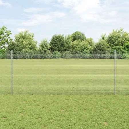Juego de Cerca de Jardín Juego de 2 Acero Galvanizado 25 m de largo | Foro24.es | Tu tienda online para hogar, jardín y más Foro24.es