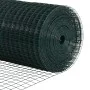 Valla de Alambre Soldado con 11 Postes en U Verde 0.5x25 m de Acero by , fence posts - Ref: Foro24-3336470, Price: 63,21 €, D...