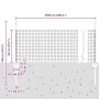 Valla de Alambre Soldado con 11 Postes en U Verde 0.5x25 m de Acero by , fence posts - Ref: Foro24-3336470, Price: 63,21 €, D...