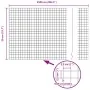 Valla de Alambre Soldado con 11 Postes en U Verde 0.5x25 m de Acero by , fence posts - Ref: Foro24-3336470, Price: 63,21 €, D...