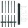 Cerca de Alambre Soldado con 11 Postes en U Verde 1x25 m Acero by , fence posts - Ref: Foro24-3336480, Price: 101,57 €, Disco...