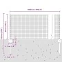 Cerca de Alambre Soldado con 22 Postes en Gris 0.6x50 m de Acero by , fence posts - Ref: Foro24-3336626, Price: 129,65 €, Dis...