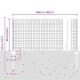 Cerca de Alambre Soldado con 22 Postes U Gris 0.6x50 m de Acero von , Zaunpfosten - Ref: Foro24-3336627, Preis: 127,24 €, Rab...