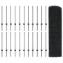 Cerca de Alambre Soldado con 22 Postes U Gris 0.8x50 m Acero by , fence posts - Ref: Foro24-3336629, Price: 156,43 €, Discoun...