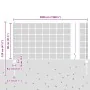 Cerca de Alambre Soldado con 22 Postes U Gris 0.8x50 m Acero | Foro24.es | Tu tienda online para hogar, jardín y más Foro24.es