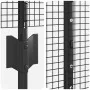 Cerca de Alambre Soldado con 44 postes en U Gris 1x50 m Acero by , fence posts - Ref: Foro24-3336633, Price: 188,24 €, Discou...