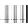 Valla de Alambre Soldado con 44 Postes en Gris 1.4x50 m Acero de , Postes de cerca - Ref: Foro24-3336640, Precio: 248,01 €, D...