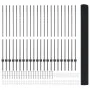 Cerca de Alambre Soldado con 44 Postes U Gris 1.4x50 m Acero | Foro24.es | Tu tienda online para hogar, jardín y más Foro24.es