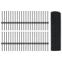 Cerca de Malla Soldada con 44 Postes en Gris 0.4x100 m de Acero de , Postes de cerca - Ref: Foro24-3336647, Precio: 188,59 €,...