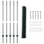 Postes de Valla 5 pcs U-Channel Verde 120 cm Acero, Valla Hexagonal Verde 1.2x10 m Acero | Foro24.es | Tu tienda online para hogar, jardín y más Foro24.es