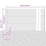 Postes de Cerca 5 pcs U-Channel Verde 150 cm Acero, Cerca Hexagonal Verde 1,5x10 m Acero von , Zaunpfosten - Ref: Foro24-3336...