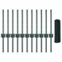 postes de valla 11 pcs U-Channel verde 40 cm acero, Valla Hexagonal verde 0.4x25 m acero | Foro24.es | Tu tienda online para hogar, jardín y más Foro24.es