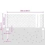 Postes para Cerca 11 pcs U-Channel Verde 40 cm Acero, Cerca Hexagonal Verde 0.4x25 m Acero | Foro24.es | Tu tienda online para hogar, jardín y más Foro24.es
