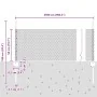 Set de Cerca de Jardín Set de 2 Verde | Foro24.es | Tu tienda online para hogar, jardín y más Foro24.es