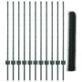 Set de Valla de Jardín Set de 2 Verde Metal 25 x 1 m Duradera by , fence posts - Ref: Foro24-3336718, Price: 84,78 €, Discoun...