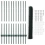 Set de Valla de Jardín Set de 2 Verde Metal 25 x 1 m Duradera by , fence posts - Ref: Foro24-3336718, Price: 84,78 €, Discoun...