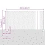 Set de Valla de Jardín Hexagonal Set de 2 Verde Metal 25 x 1 m von , Zaunpfosten - Ref: Foro24-3336719, Preis: 82,46 €, Rabat...