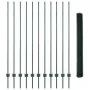 Juego de Cercas Hexagonales de Jardín Juego de 2 Verde Metal by , fence posts - Ref: Foro24-3336729, Price: 109,70 €, Discoun...