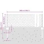 Postes de Cerca 11 pcs U-Channel Verde 40 cm Acero, Cerca Hexagonal Verde 0.4x50 m Acero | Foro24.es | Tu tienda online para hogar, jardín y más Foro24.es