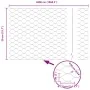 Postes de Cerca 11 pcs U-Channel Verde 60 cm Acero, Cerca Hexagonal Verde 0.5x50 m Acero by , fence posts - Ref: Foro24-33367...