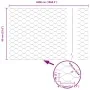 Postes de Rejilla 11 pcs U-Channel Verde 60 cm de Acero, Rejilla Hexagonal Verde 0.6x50 m de Acero | Foro24.es | Tu tienda online para hogar, jardín y más Foro24.es