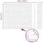 Postes de Valla 11 pcs U-Channel Verde 80 cm Acero, Valla Hexagonal Verde 0.8x50 m Acero | Foro24.es | Tu tienda online para hogar, jardín y más Foro24.es
