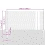 Postes para Cercas 11 pcs U-Channel Verde 80 cm Acero, Cerca Hexagonal Verde 0,8x50 m Acero von , Zaunpfosten - Ref: Foro24-3...