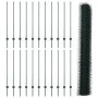 Posts de cerca 11 pcs U-Channel Verde 120 cm Acero, Cerca hexagonal Verde 1.2x50 m Acero | Foro24.es | Tu tienda online para hogar, jardín y más Foro24.es