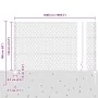 Posts de cerca 11 pcs U-Channel Verde 120 cm Acero, Cerca hexagonal Verde 1.2x50 m Acero | Foro24.es | Tu tienda online para hogar, jardín y más Foro24.es