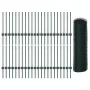 Posts de Cerca 11 pcs U-Channel Verde 60 cm Acero, Cerca Hexagonal Verde 0.6x100 m Acero | Foro24.es | Tu tienda online para hogar, jardín y más Foro24.es