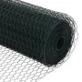 Posts de Cerca 11 pcs U-Channel Verde 60 cm Acero, Cerca Hexagonal Verde 0.6x100 m Acero | Foro24.es | Tu tienda online para hogar, jardín y más Foro24.es