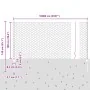 Postes para Cerca 11 pcs U-Channel Verde 100 cm Acero, Cerca Hexagonal Verde 1 x 100 m Acero | Foro24.es | Tu tienda online para hogar, jardín y más Foro24.es
