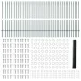 Poste de Cerca 11 pcs U-Channel Verde 120 cm Acero, Cerca Hexagonal Verde 1,2x100 m Acero | Foro24.es | Tu tienda online para hogar, jardín y más Foro24.es