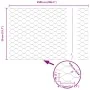 Conjunto de Cerca Hexagonal de Set de 2 Gris Acero 25 x 0.5m by , fence posts - Ref: Foro24-3336848, Price: 50,83 €, Discount: %