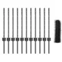 Postes de Valla 11 pcs U-Channel Gris 60 cm Acero, Valla Hexagonal Gris 0.6x25 m Acero by , fence posts - Ref: Foro24-3336852...